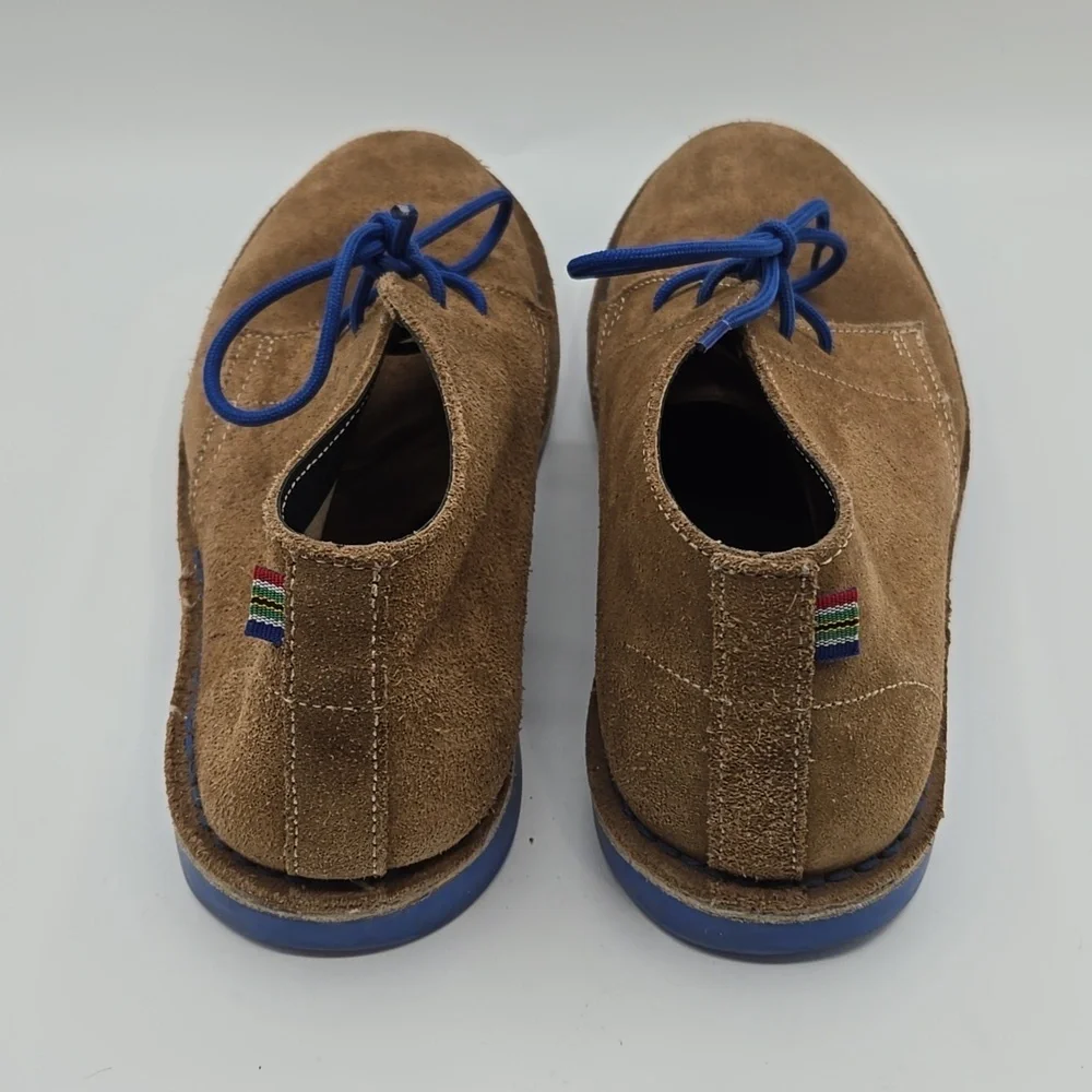 Veldskoen | Chukka Brown Suede Blue Sole Lace Up Desert Boot Size 15